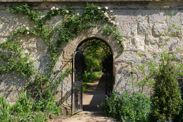 Gate to the Walled Garden - Oxford Botanic Garden